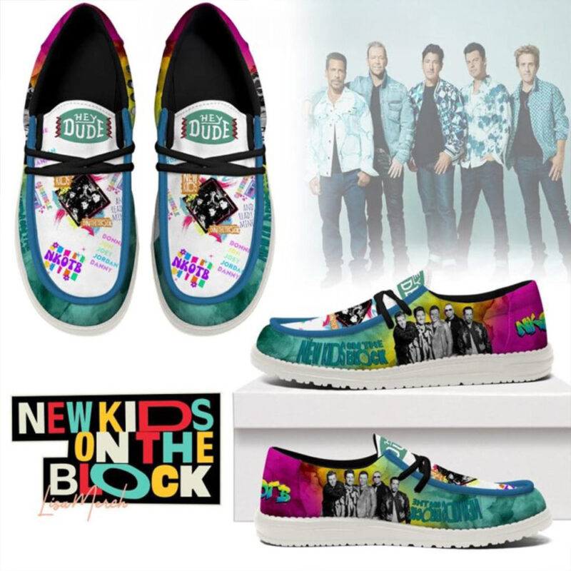 New Kids On The Block True Band Pop Icon 2025 Hey Dude Shoes Gifts For Fans