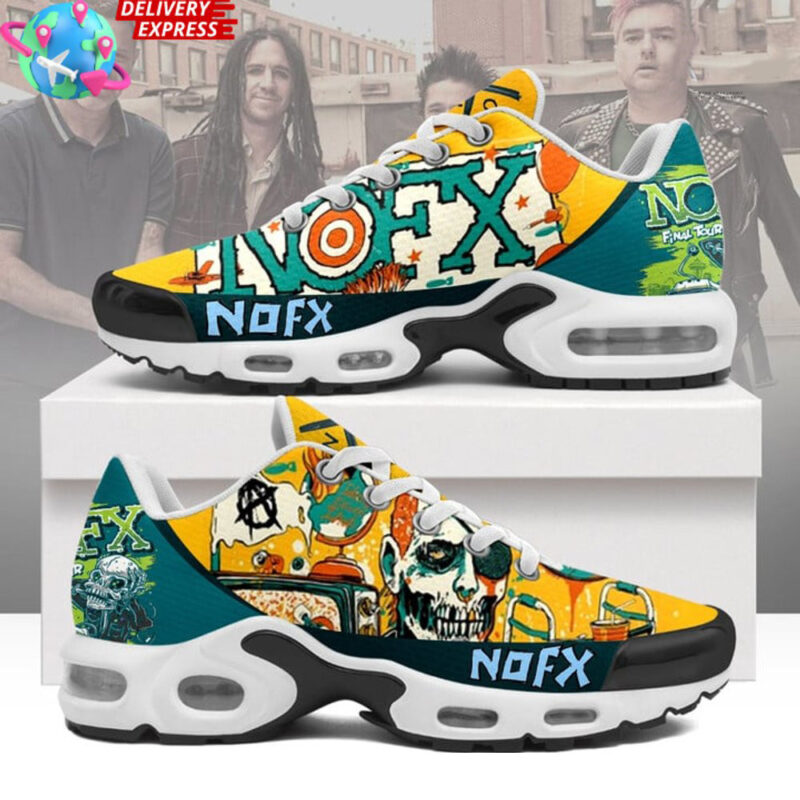NOFX Band Air Cushion Sports Shoes NOFX Merch Father's Day Gifts For Grandpa
