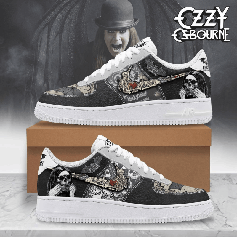 Ozzy Osbourne The Prince Of Darkness Air Force 1 Ozzy Osbourne Merch Perfect Father's Day Gifts