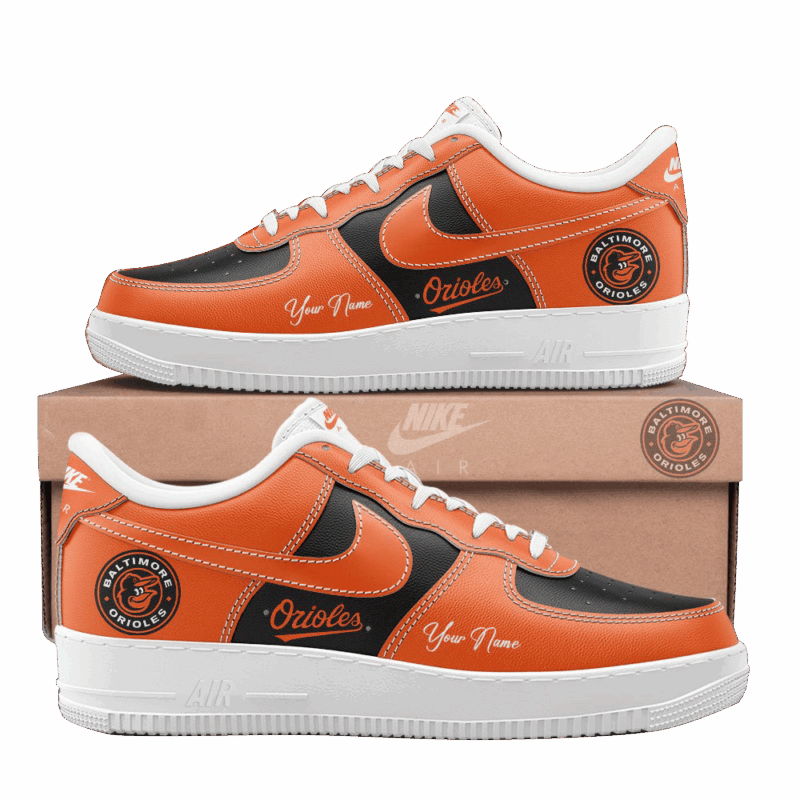 Personalized Baltimore Orioles The Next Chapter Air Force 1 Baltimore Orioles Merch For Fans
