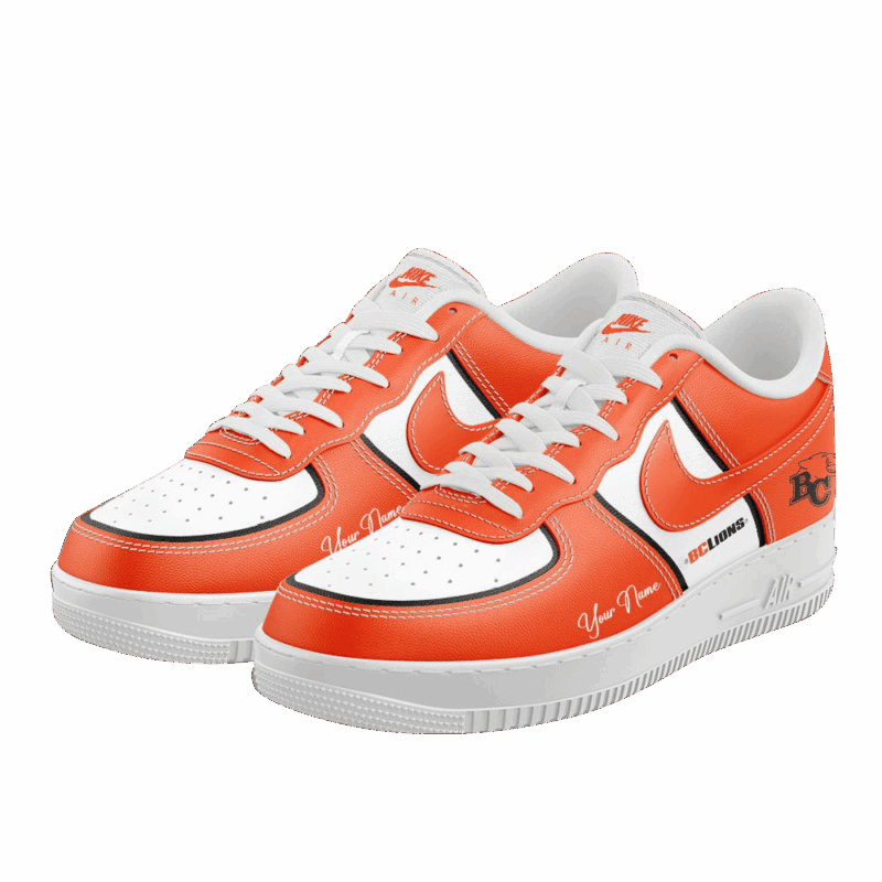 Personalized BC Lions Nike Air Force 1 BC Lions Merch Father's Day Presents For Husband