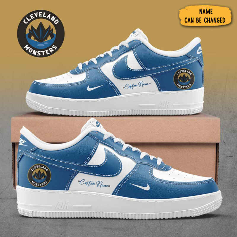 Personalized Cleveland Monsters Shoes Presents For Hockey Lovers