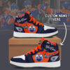 Personalized Edmonton Oilers NHL Air Jordan 1 Shoes Edmonton Oilers Merch Father's Day Gifts