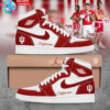 Personalized Indiana Hoosiers Nike Air Jordan 1 Indiana Hoosiers Merch Gifts For Husband