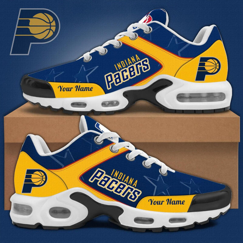 Personalized Indiana Pacers Air Max Shoes Indiana Pacers Merch Best Gifts For Basketball Lovers