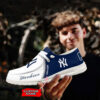 Personalized New York Yankees MLB Hey Dude Shoes New York Yankees Merch Father's Day Gifts