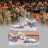 Personalized Texas Longhorns US Military Air Force 1 Shoes Best Football Gifts