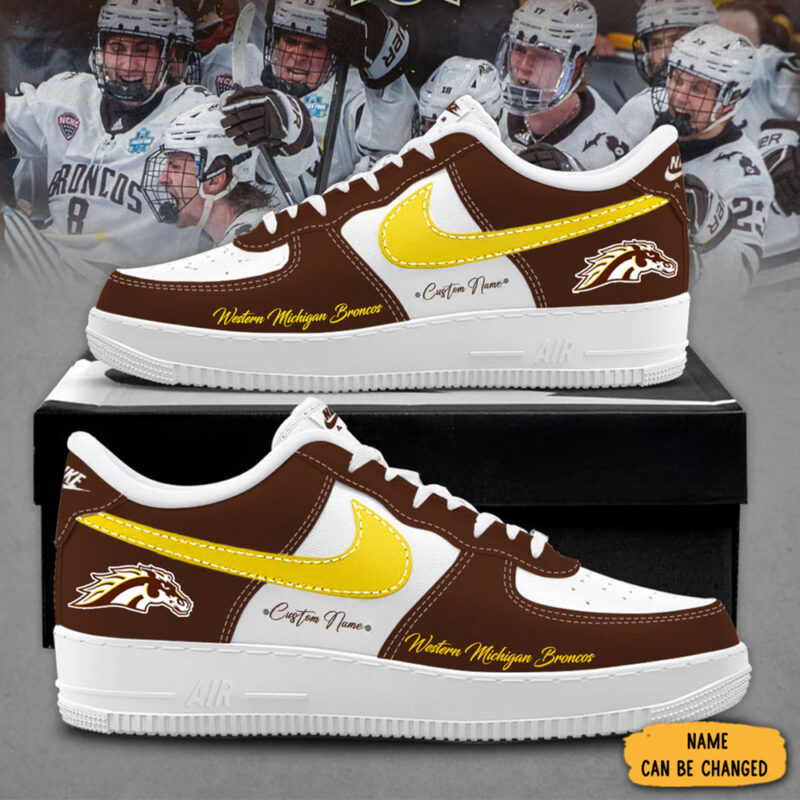 Personalized Western Michigan Broncos Shoes Presents For Football Fans
