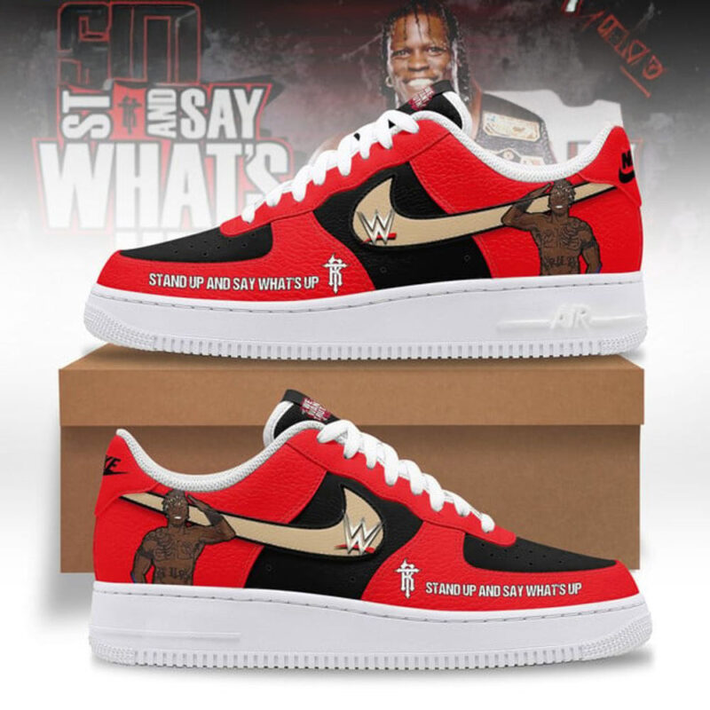 R Truth Stand Up And Say What's Up Nike Air Force 1 Dad Fathers Day Gifts