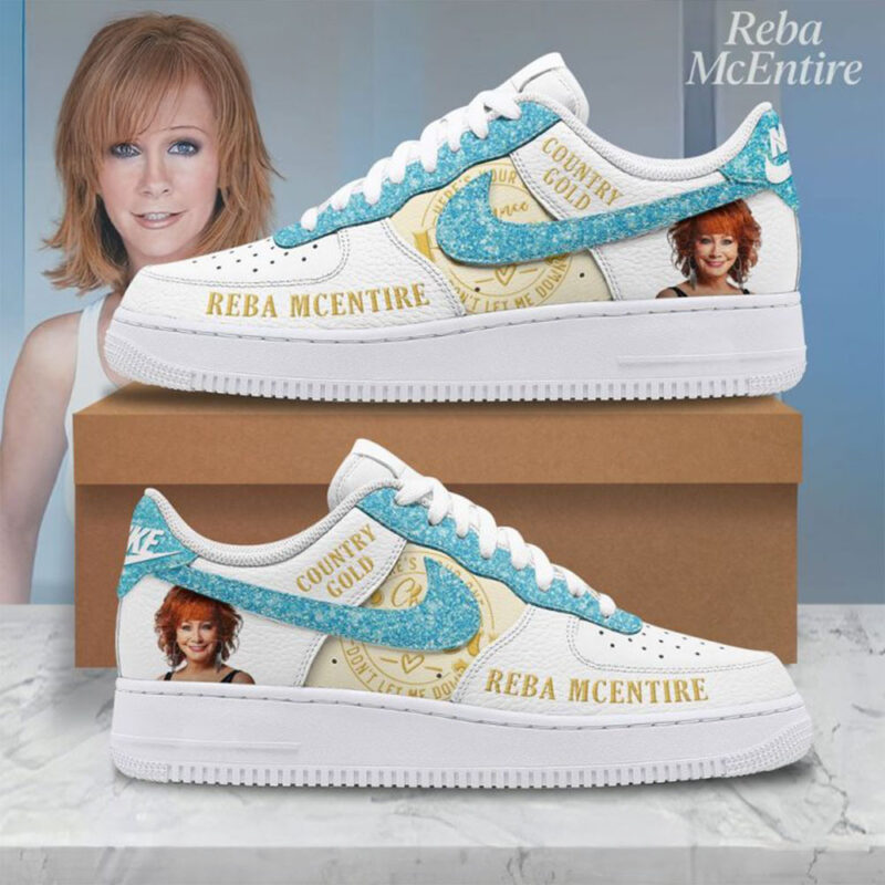 Reba McEntire Country Gold Limited Nike Air Force 1 Father's Day Presents For Husband