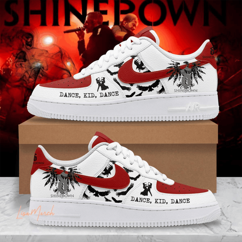 Shinedown Dance Kid Dance Air Force 1 Shoes Shinedown Merch Father's Day Gifts For Husband