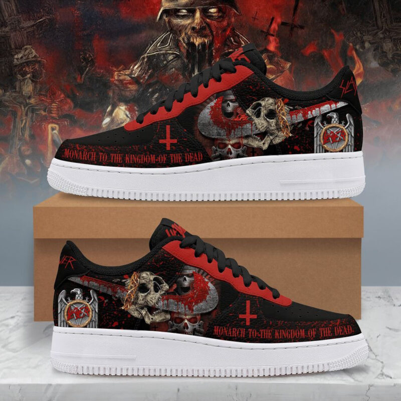 Slayer Monarch To The Kingdom Of The Dead Nike Air Force 1 Best Father's Day Gifts For Husband