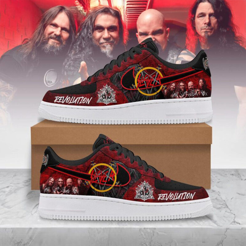 Slayer Revolution Air Force 1 Shoes Slayer Revolution Merch Father's Day Gifts For Husband
