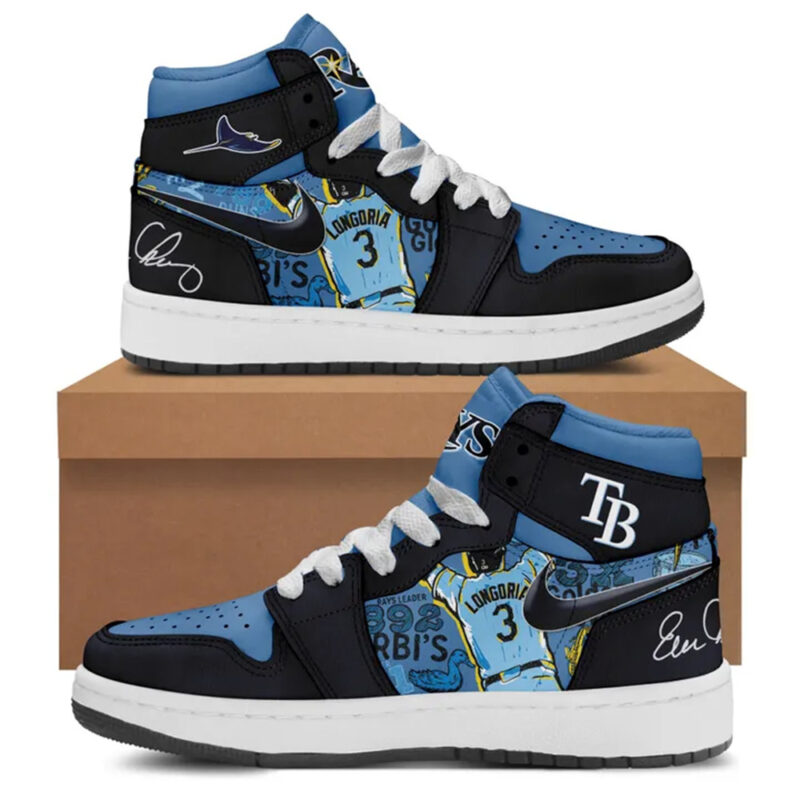 Tampa Bay Rays Evan Longoria Thank You For The Memories Signatures Sneaker Gifts For Fans