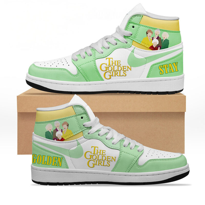 The Golden Girls TV Series Air Jordan 1 Shoes Sneaker The Golden Girls Merch Gifts For Husband
