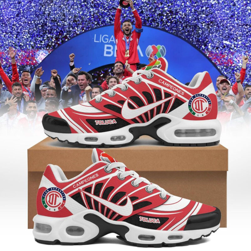 Toluca FC 2025 Clausura CAMPEONES Air Max Sneakers Gifts For Father's Day From Wife