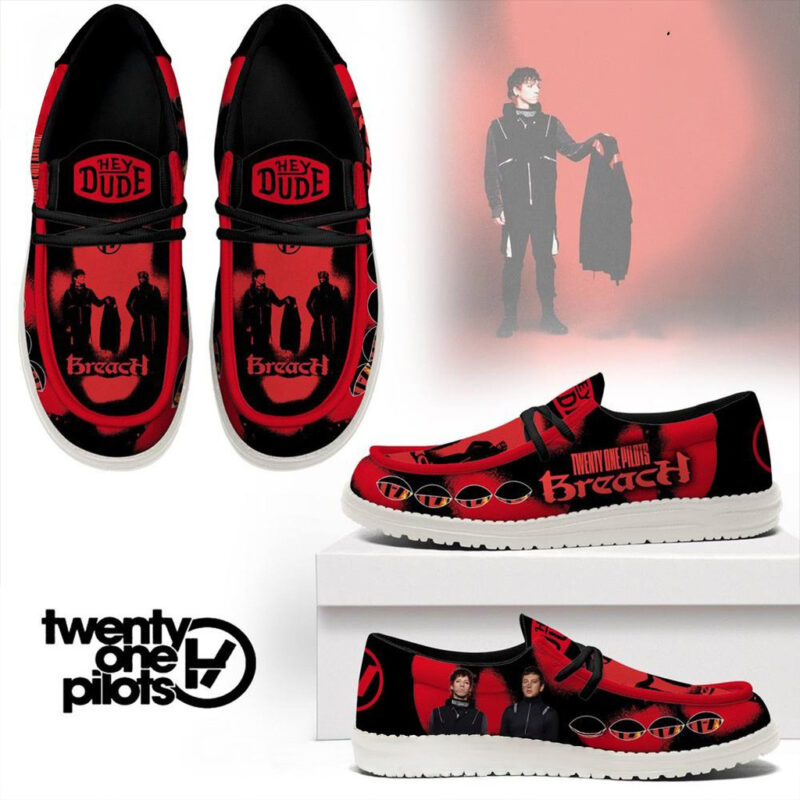 Twenty One Pilots Breach Special Loafer Shoes Pilots Merch Gift Ideas For Fans