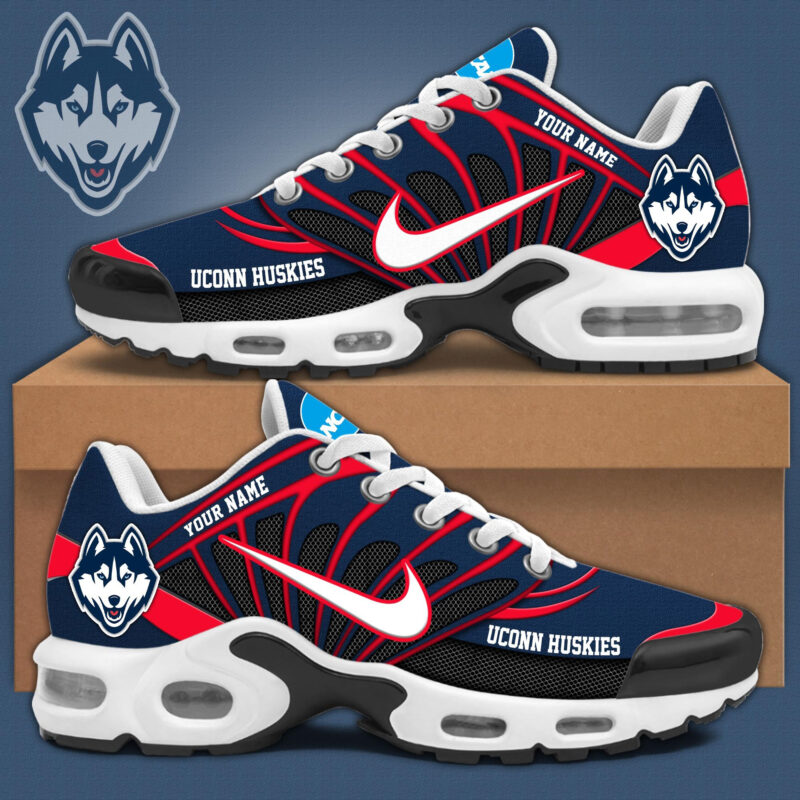 UConn Huskies Women's basketball 2025 Air Max Plus Sneakers Cool Gifts For Basketball Fans