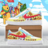Winnie The Pooh Merry Christmas Nike Air Force 1 Winnie The Pooh Merch Cool Mothers Day Gifts