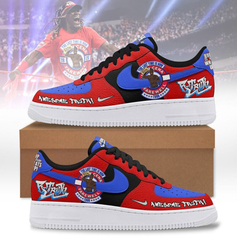 WWE R Truth Ron Cena Farewell John Cena Special 2025 Nike Air Force 1 Great Gifts For Dad